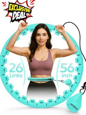 Weighted Hula Hoops for Adults, Smart Infinity Hula Hoops for